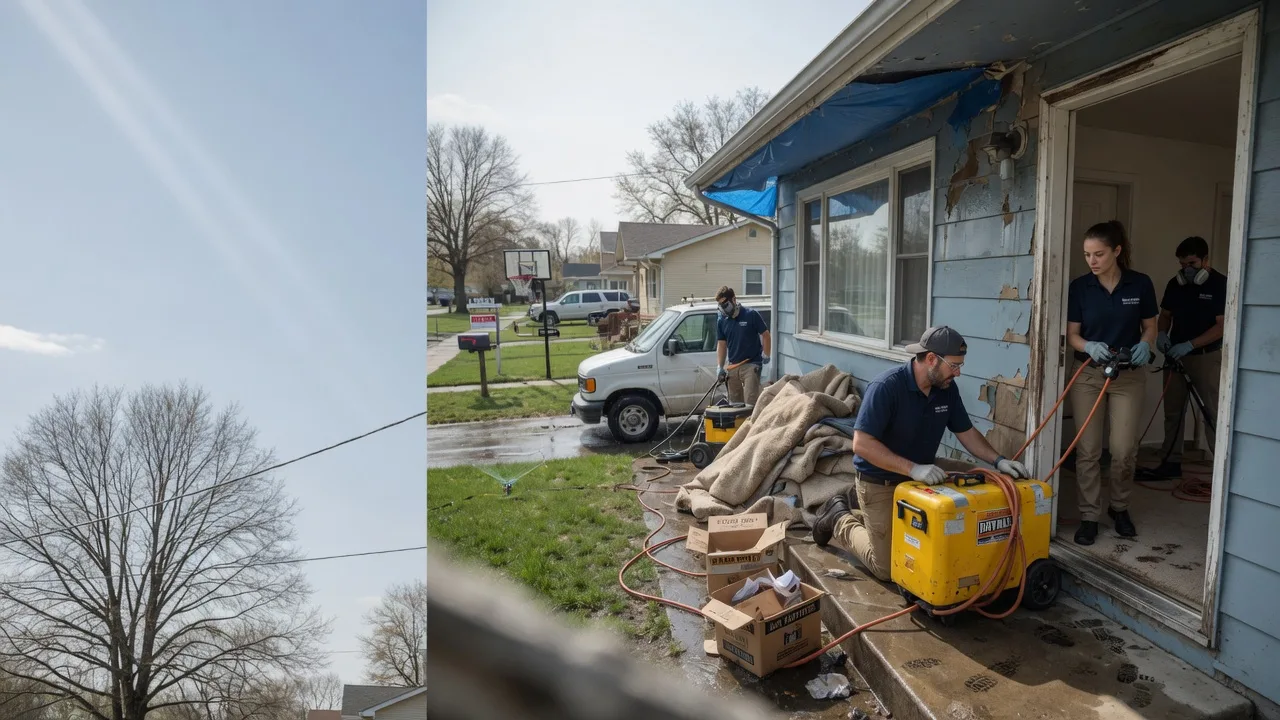 Basement Flood Cleanup in Spencerville, IN near me